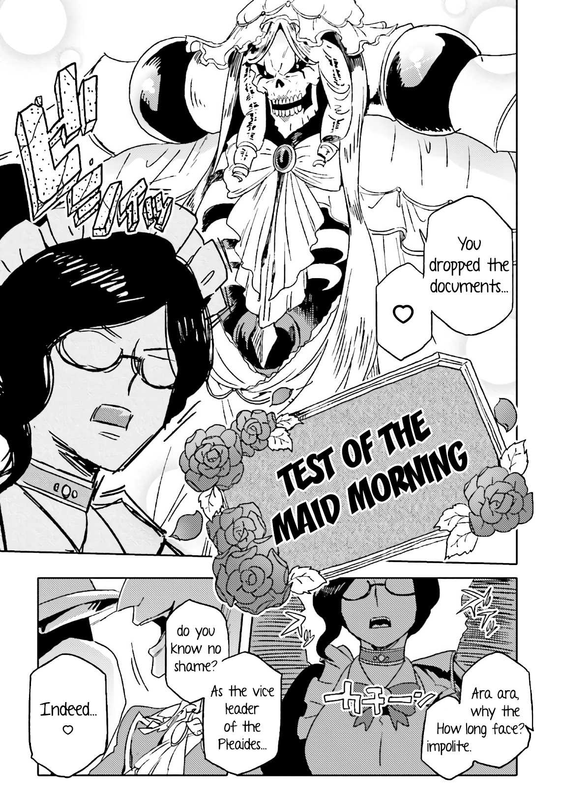Overlord La Carte Chapter 37 page 3 - Chapter 37: Test of the Maid Morning
