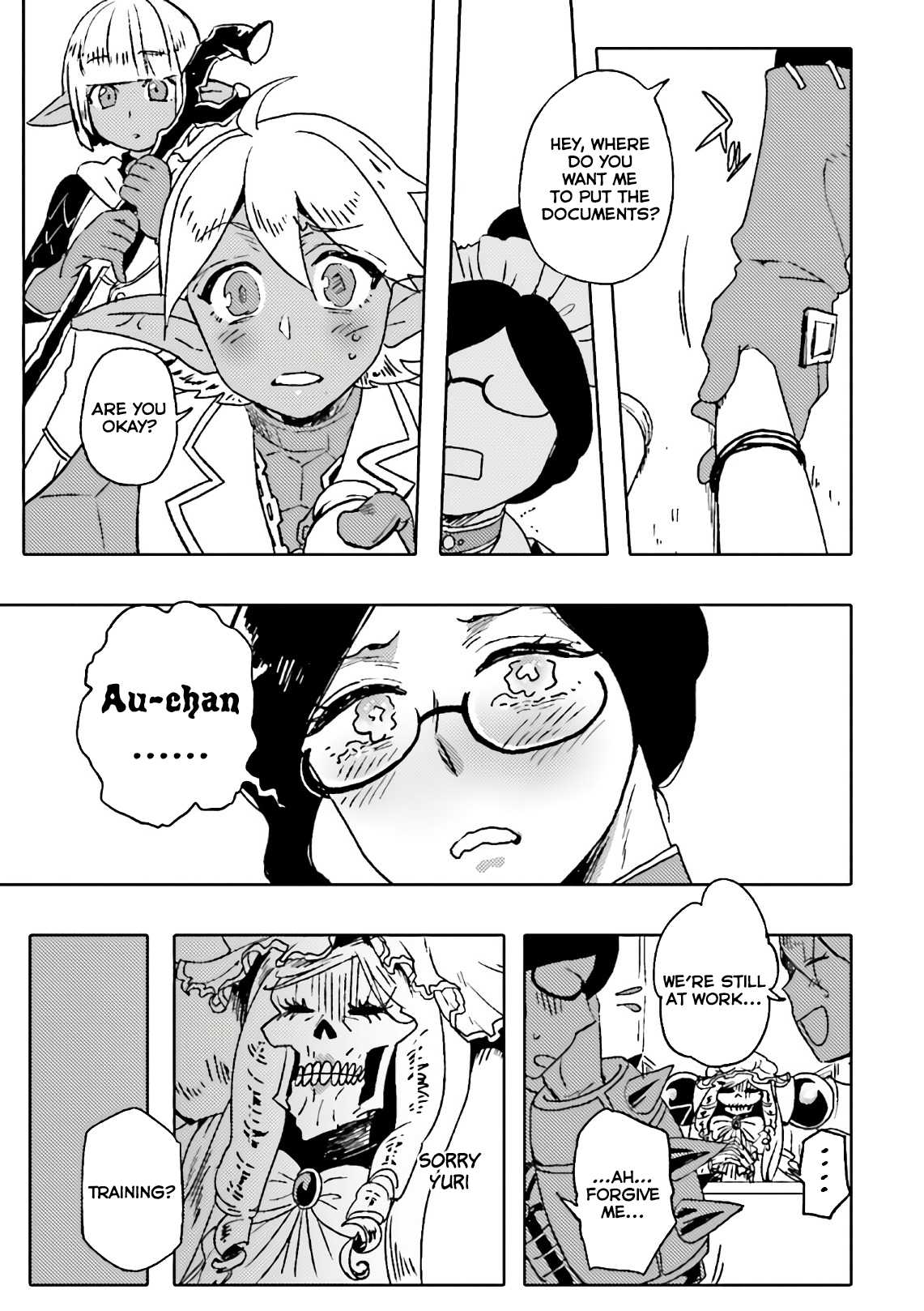 Overlord La Carte Chapter 37 page 5 - Chapter 37: Test of the Maid Morning