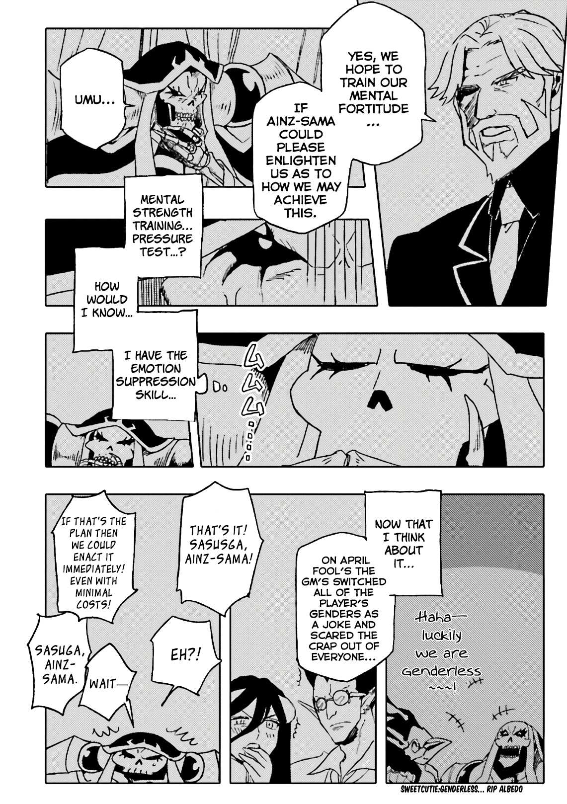 Overlord La Carte Chapter 37 page 6 - Chapter 37: Test of the Maid Morning