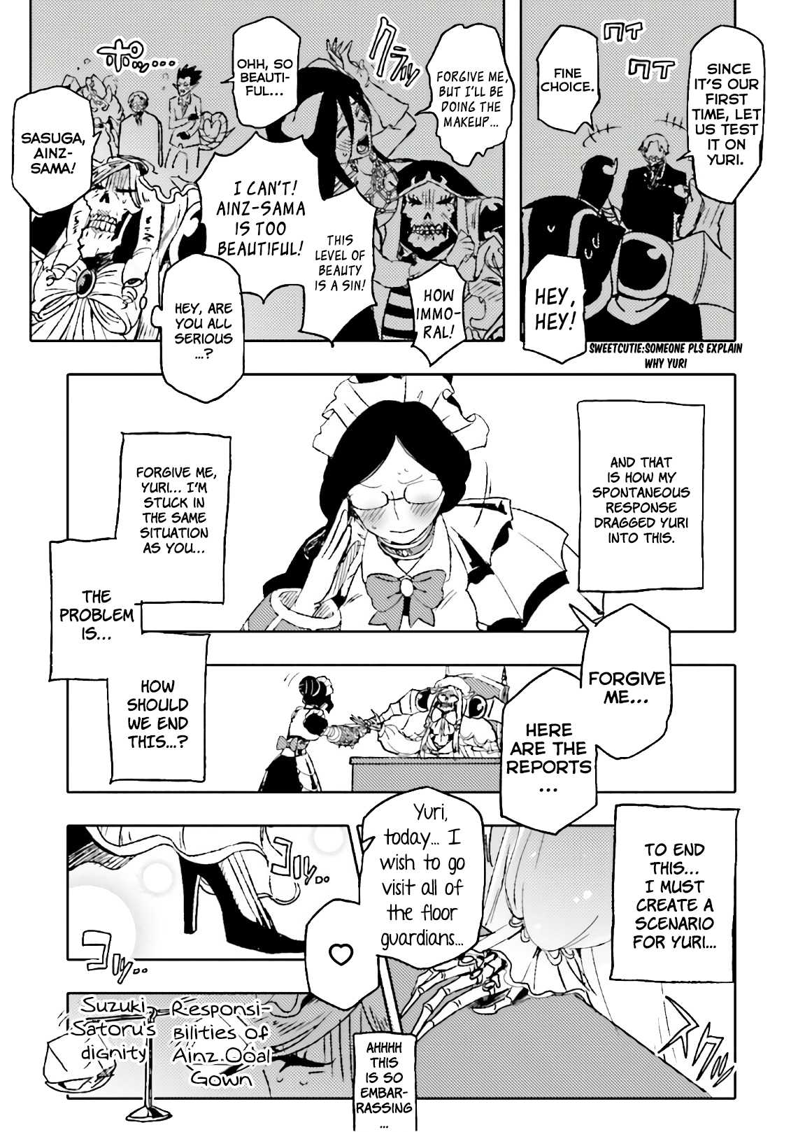 Overlord La Carte Chapter 37 page 7 - Chapter 37: Test of the Maid Morning