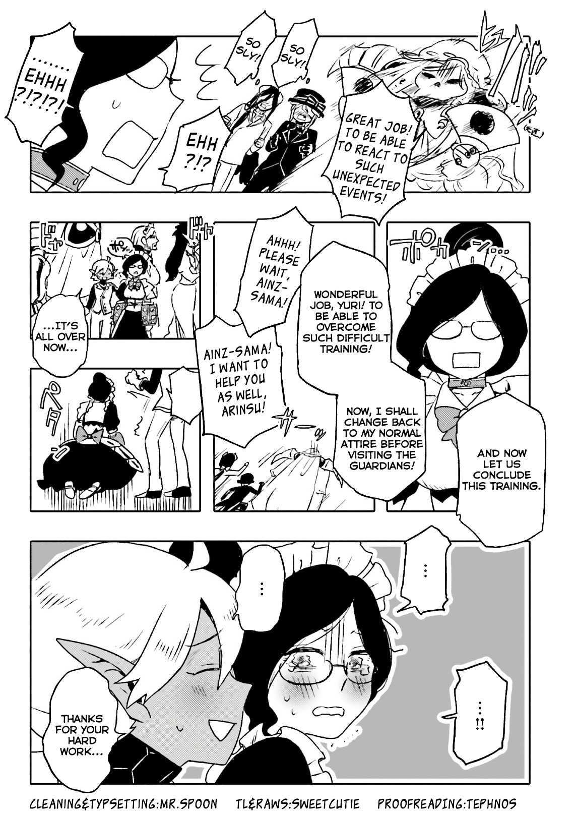 Overlord La Carte Chapter 37 page 9 - Chapter 37: Test of the Maid Morning