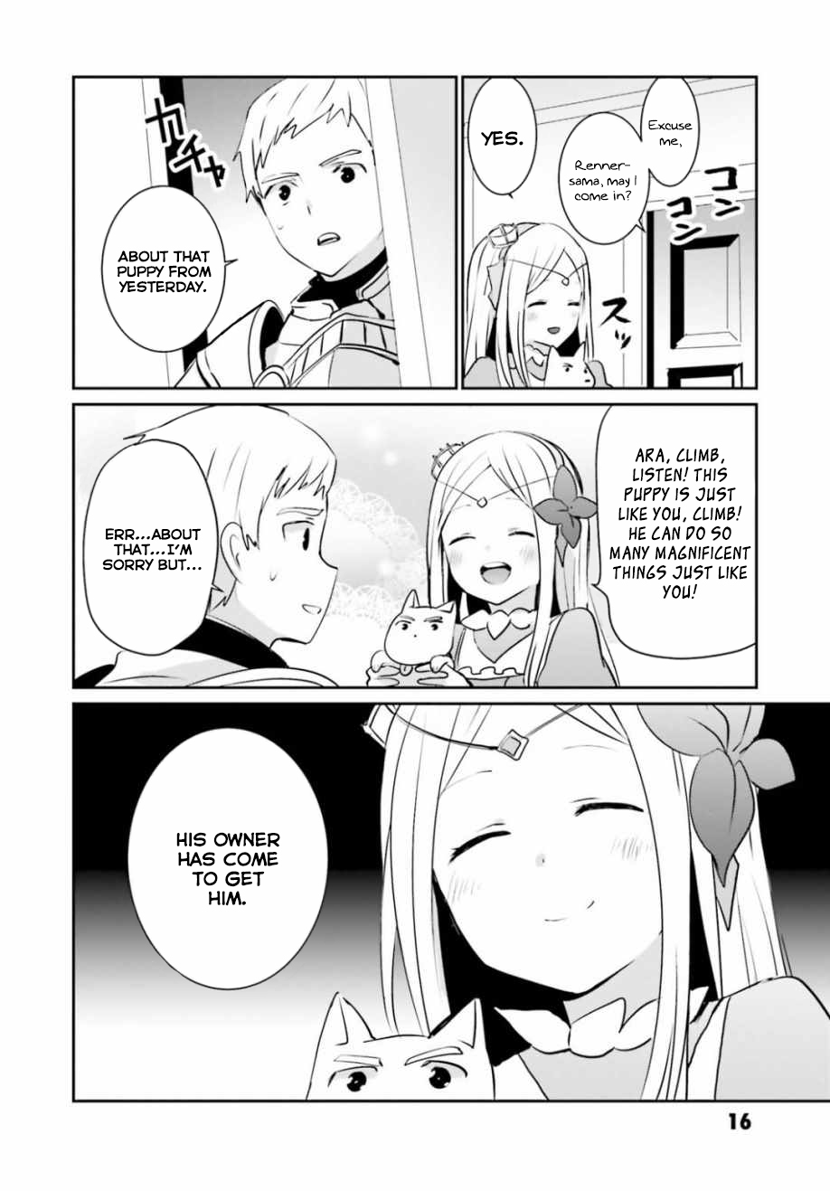 Overlord La Carte Chapter 44 page 9 - Chapter 44: Princess Renner and the puppy