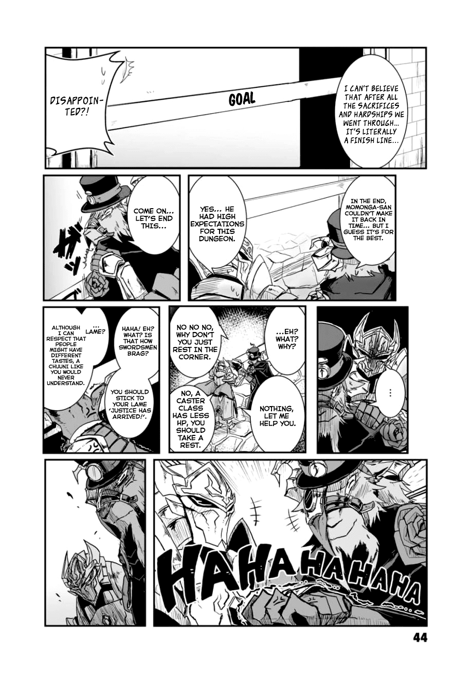 Overlord La Carte Chapter 48 page 8 - Chapter 48: The Great Dungeon! A friendship's Double Lariat!!!