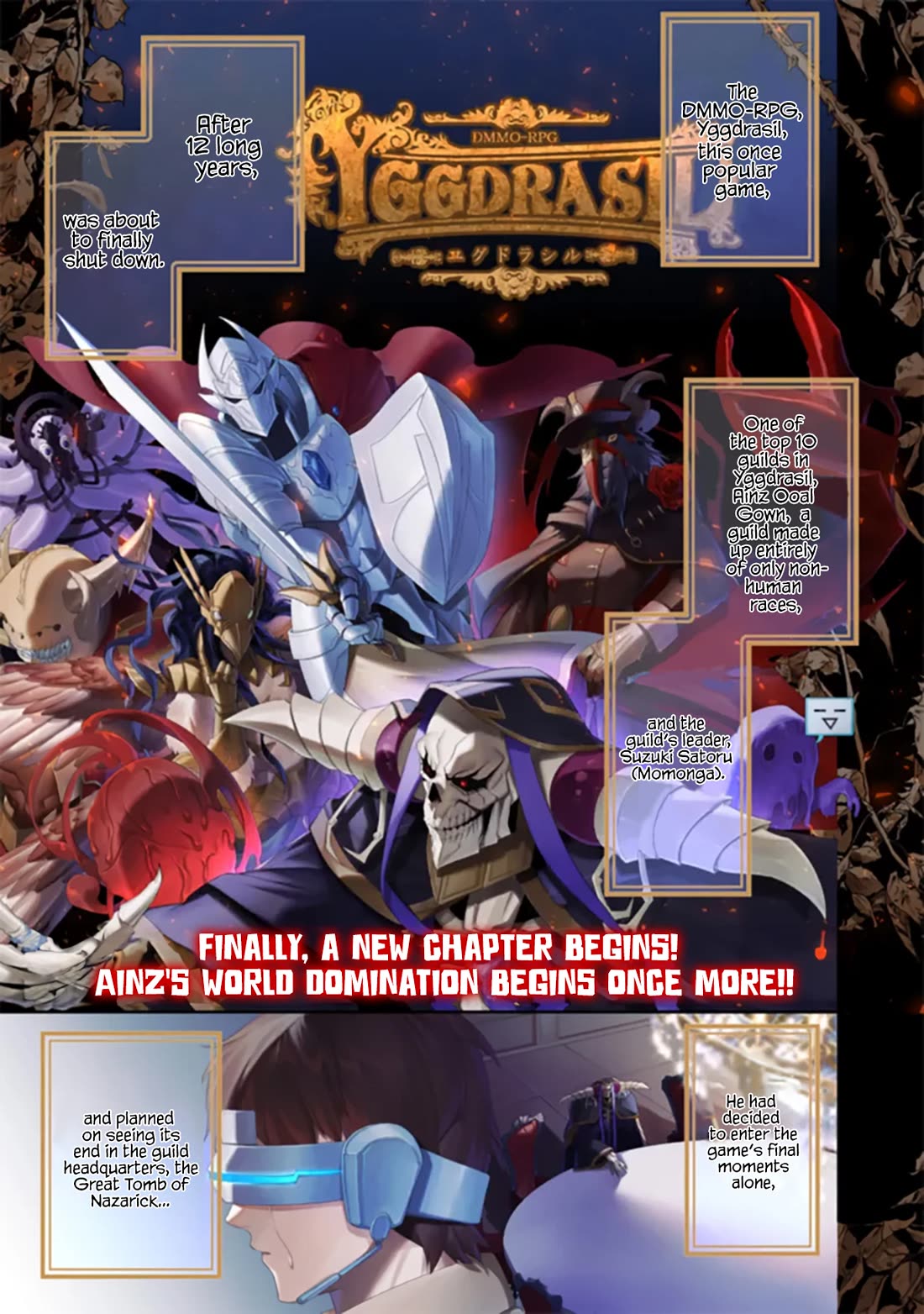 Overlord: New World Chapter 1 page 2 - Chapter 1