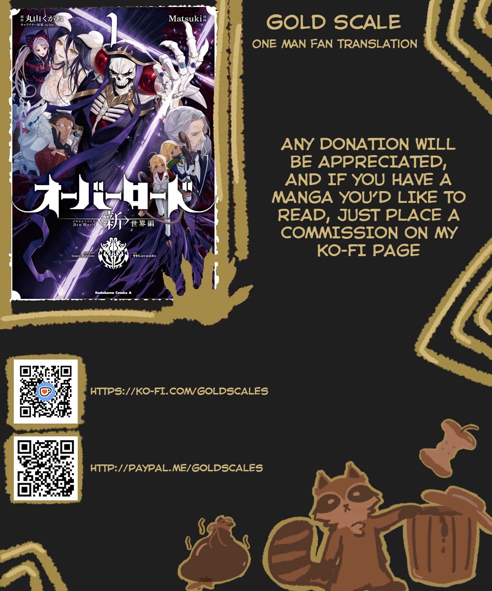 Overlord: New World Chapter 5.5 page 1 - Chapter 5.5