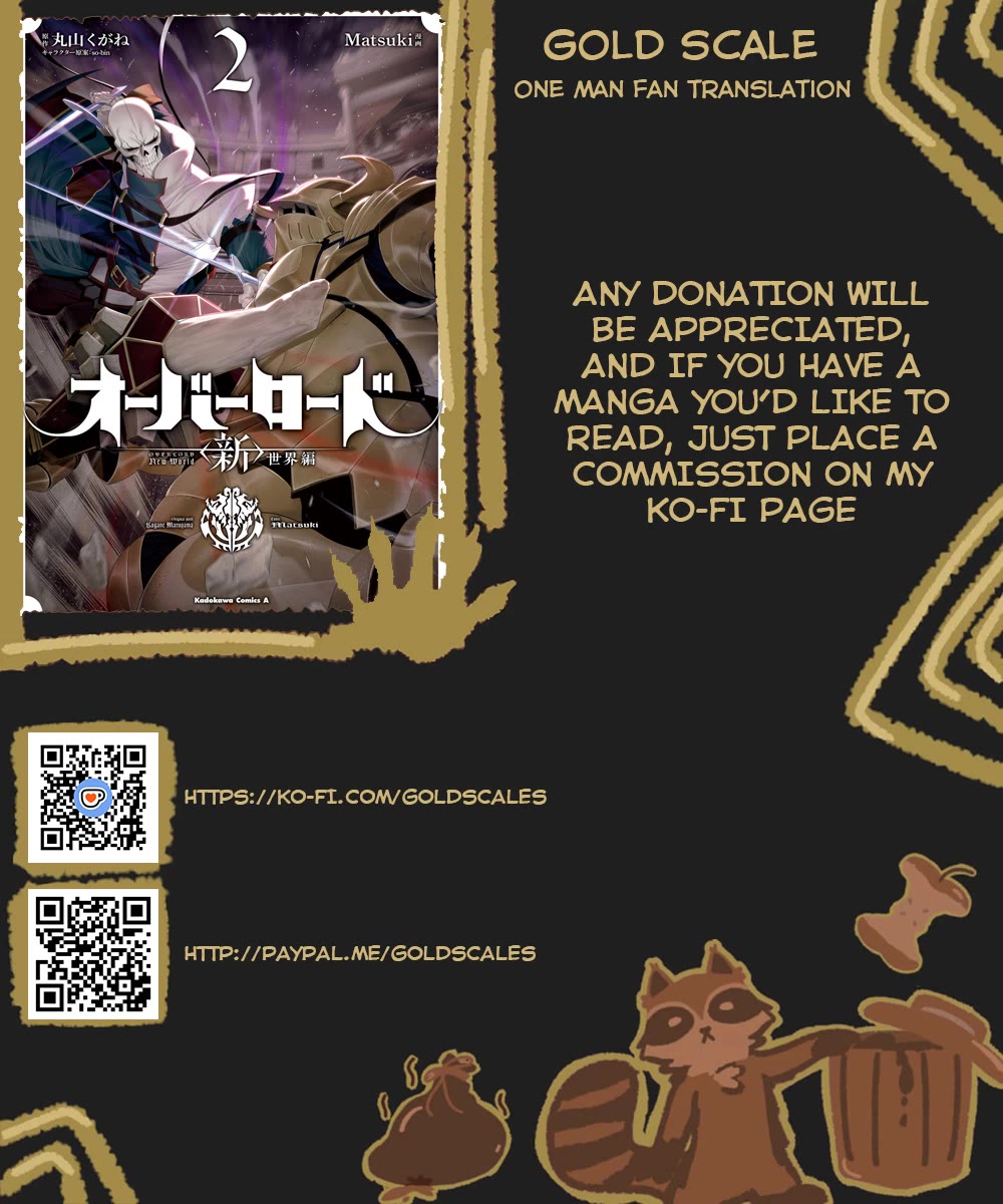 Overlord: New World Chapter 7 page 1 - Chapter 7