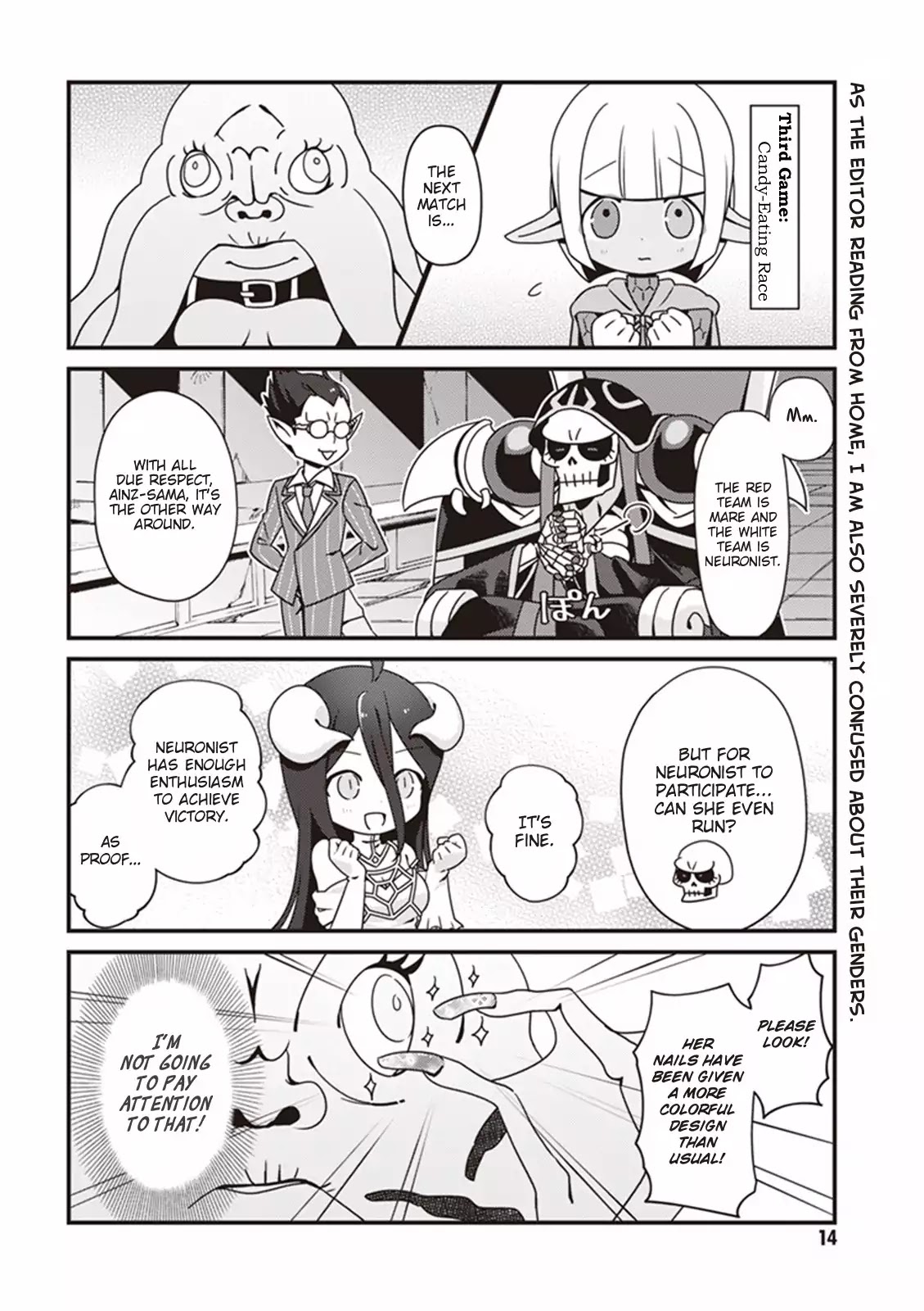 Overlord The Undead King Oh! Chapter 1 page 12 - Chapter 1: The Great Sports Day Of Nazarick