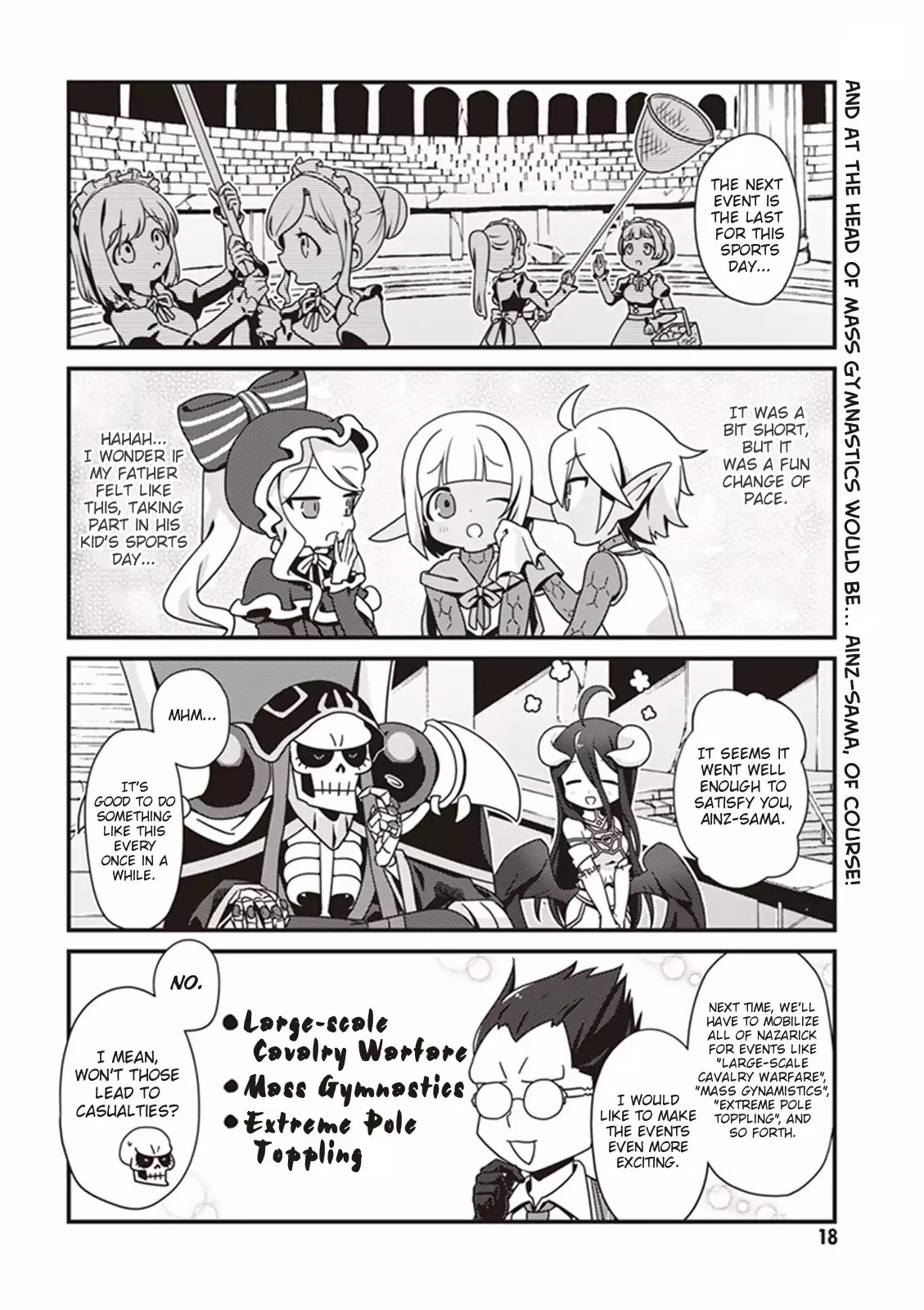 Overlord The Undead King Oh! Chapter 1 page 16 - Chapter 1: The Great Sports Day Of Nazarick