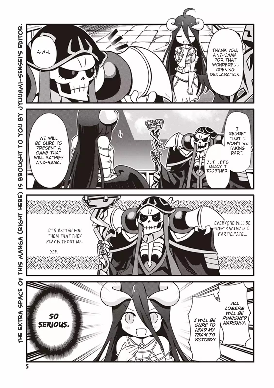 Overlord The Undead King Oh! Chapter 1 page 3 - Chapter 1: The Great Sports Day Of Nazarick