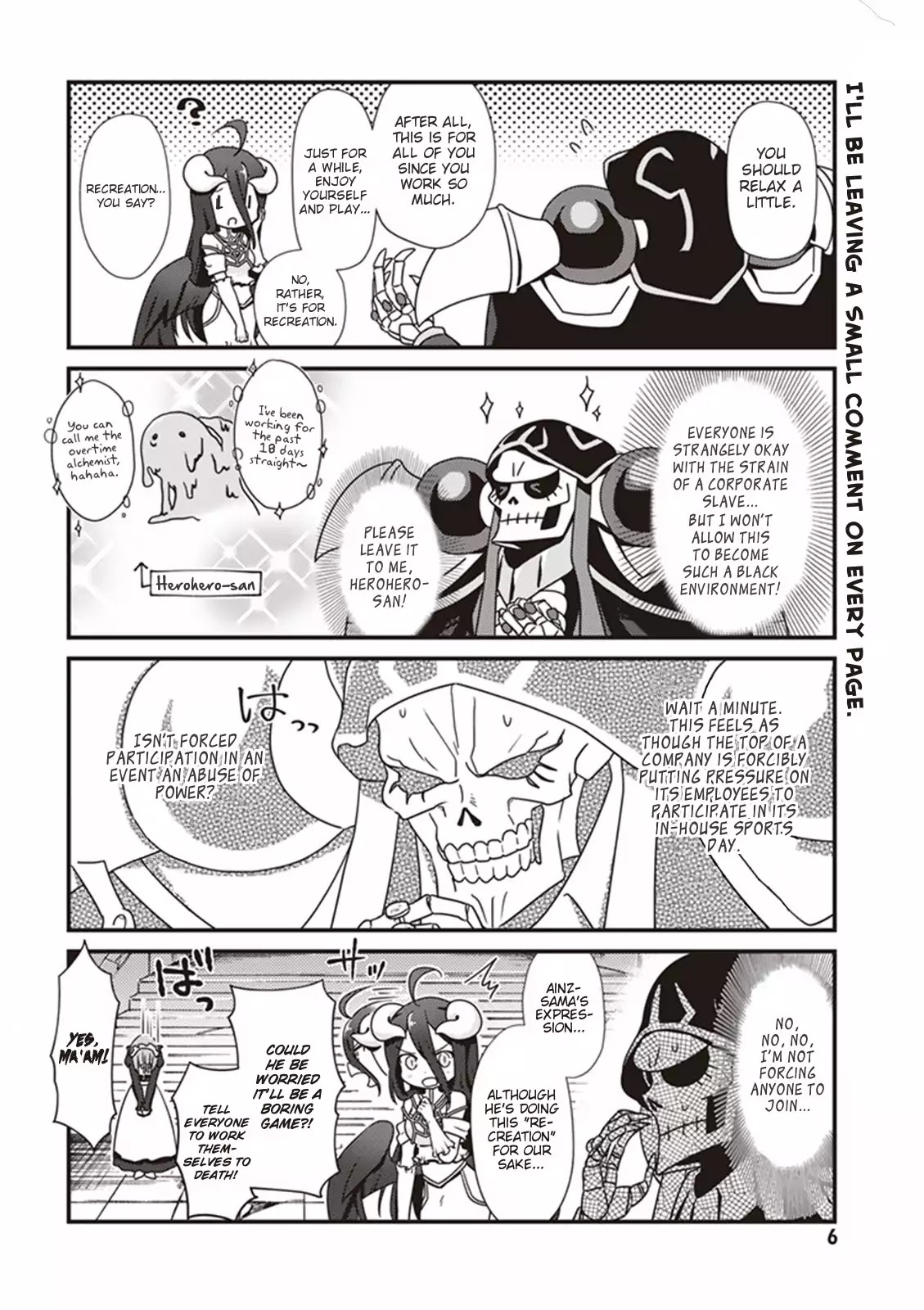 Overlord The Undead King Oh! Chapter 1 page 4 - Chapter 1: The Great Sports Day Of Nazarick