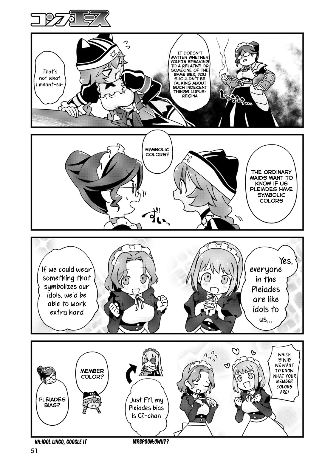 Overlord The Undead King Oh! Chapter 11.1 page 3 - Chapter 11.1: The Pleiades' Member Colors