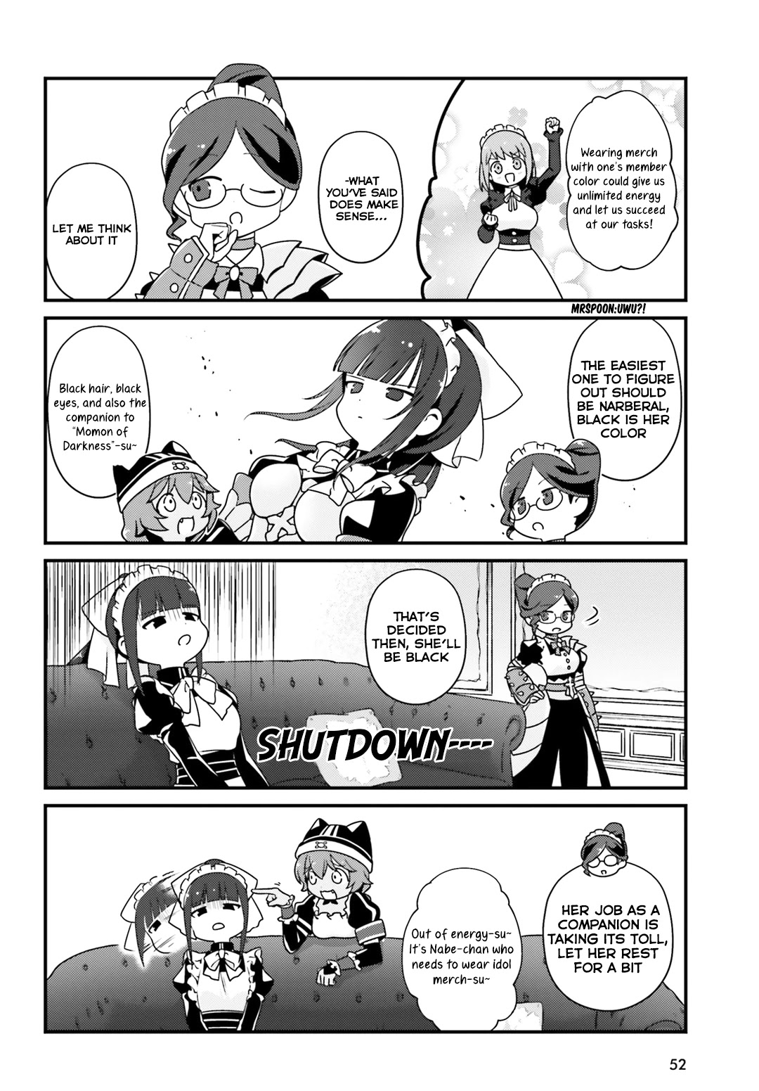 Overlord The Undead King Oh! Chapter 11.1 page 4 - Chapter 11.1: The Pleiades' Member Colors