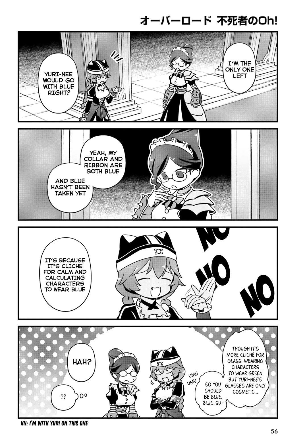 Overlord The Undead King Oh! Chapter 11.1 page 8 - Chapter 11.1: The Pleiades' Member Colors