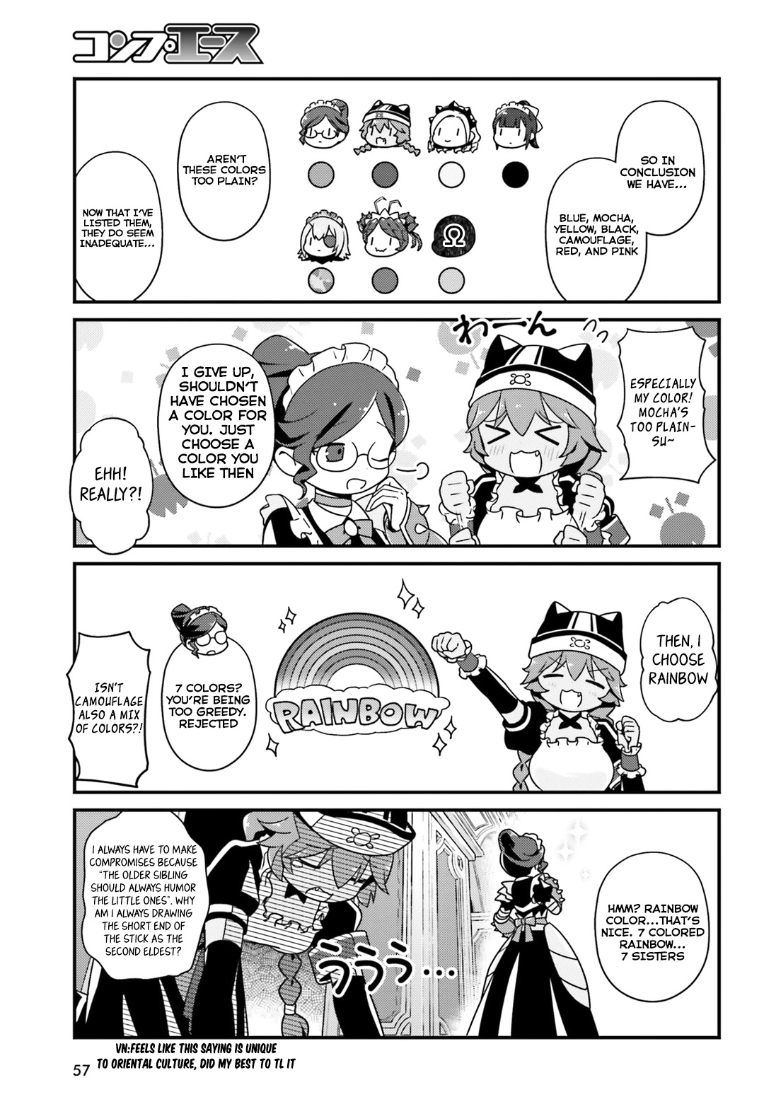 Overlord The Undead King Oh! Chapter 11.1 page 9 - Chapter 11.1: The Pleiades' Member Colors