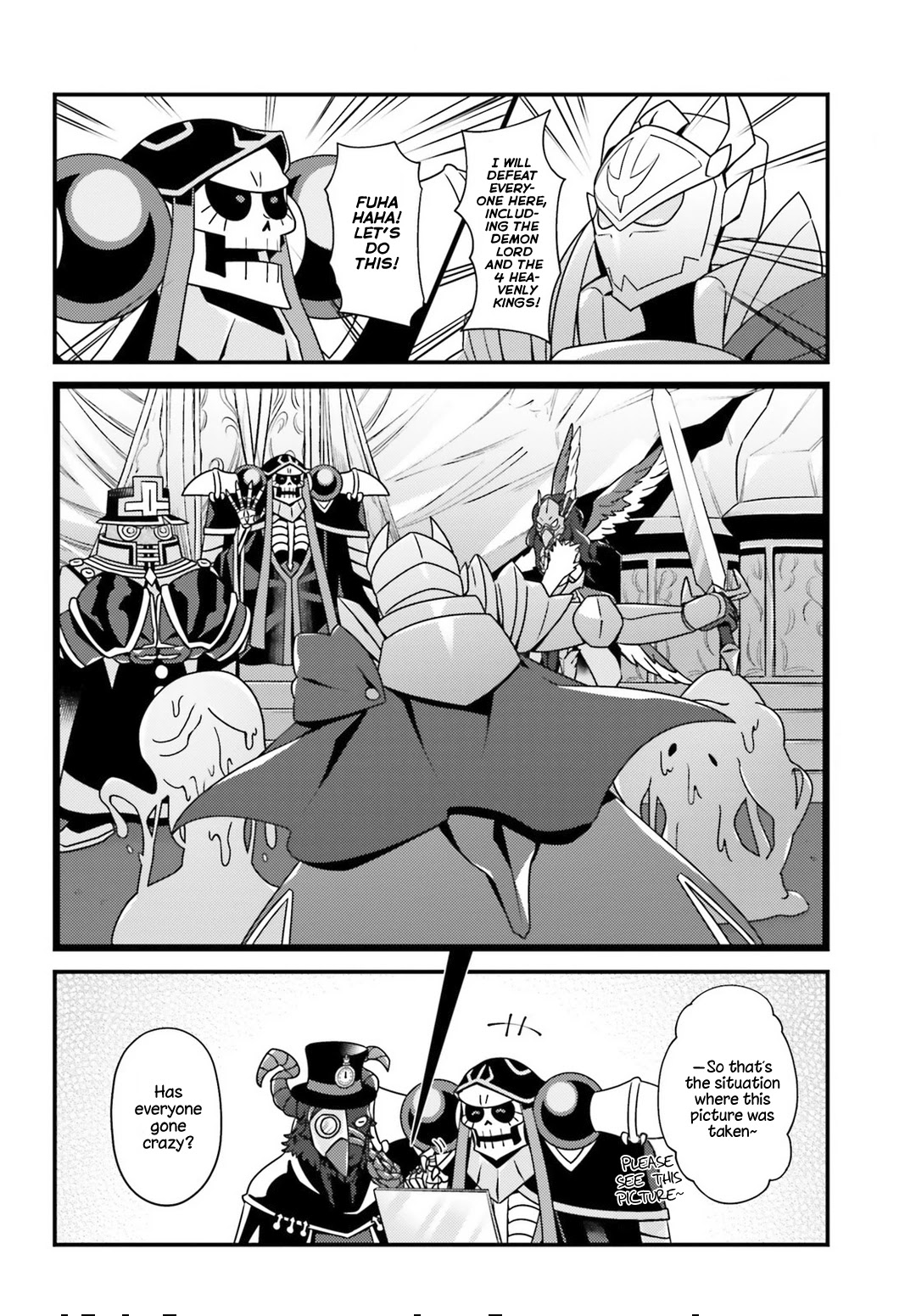 Overlord The Undead King Oh! Chapter 11.2 page 10 - Chapter 11.2: Supreme Beings Messing Around