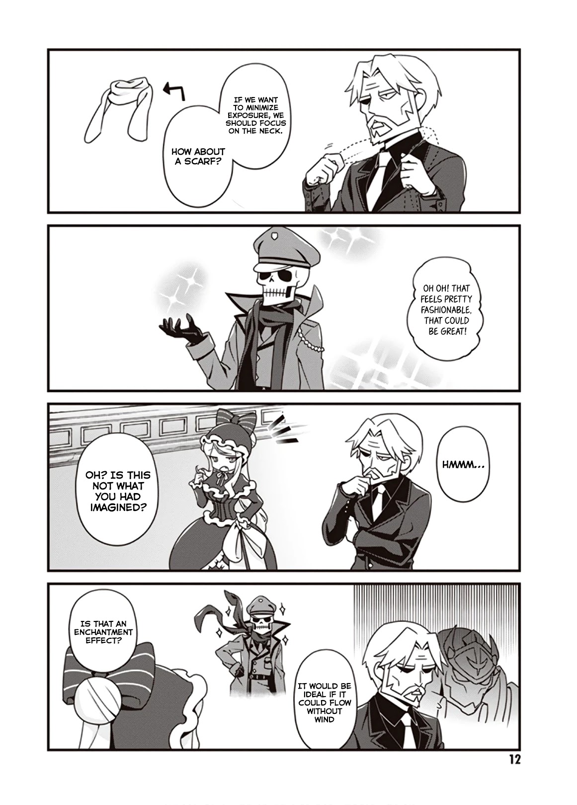 Overlord The Undead King Oh! Chapter 13 page 12 - Chapter 13: Let’s design a good looking uniform!