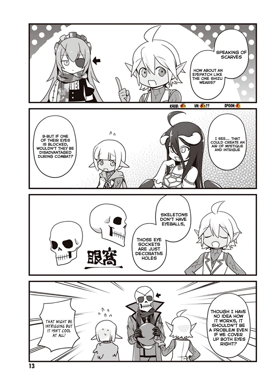 Overlord The Undead King Oh! Chapter 13 page 13 - Chapter 13: Let’s design a good looking uniform!