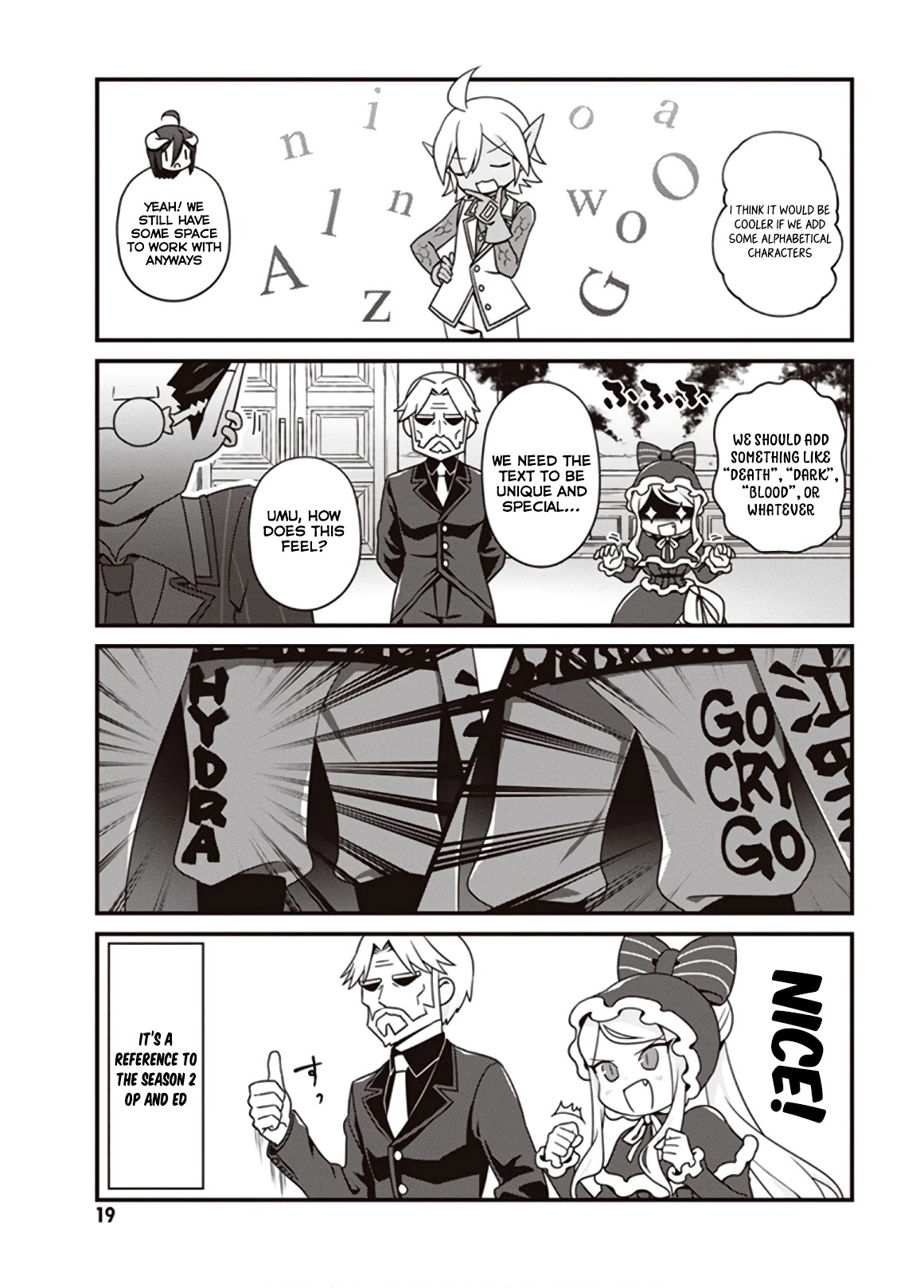 Overlord The Undead King Oh! Chapter 13 page 19 - Chapter 13: Let’s design a good looking uniform!