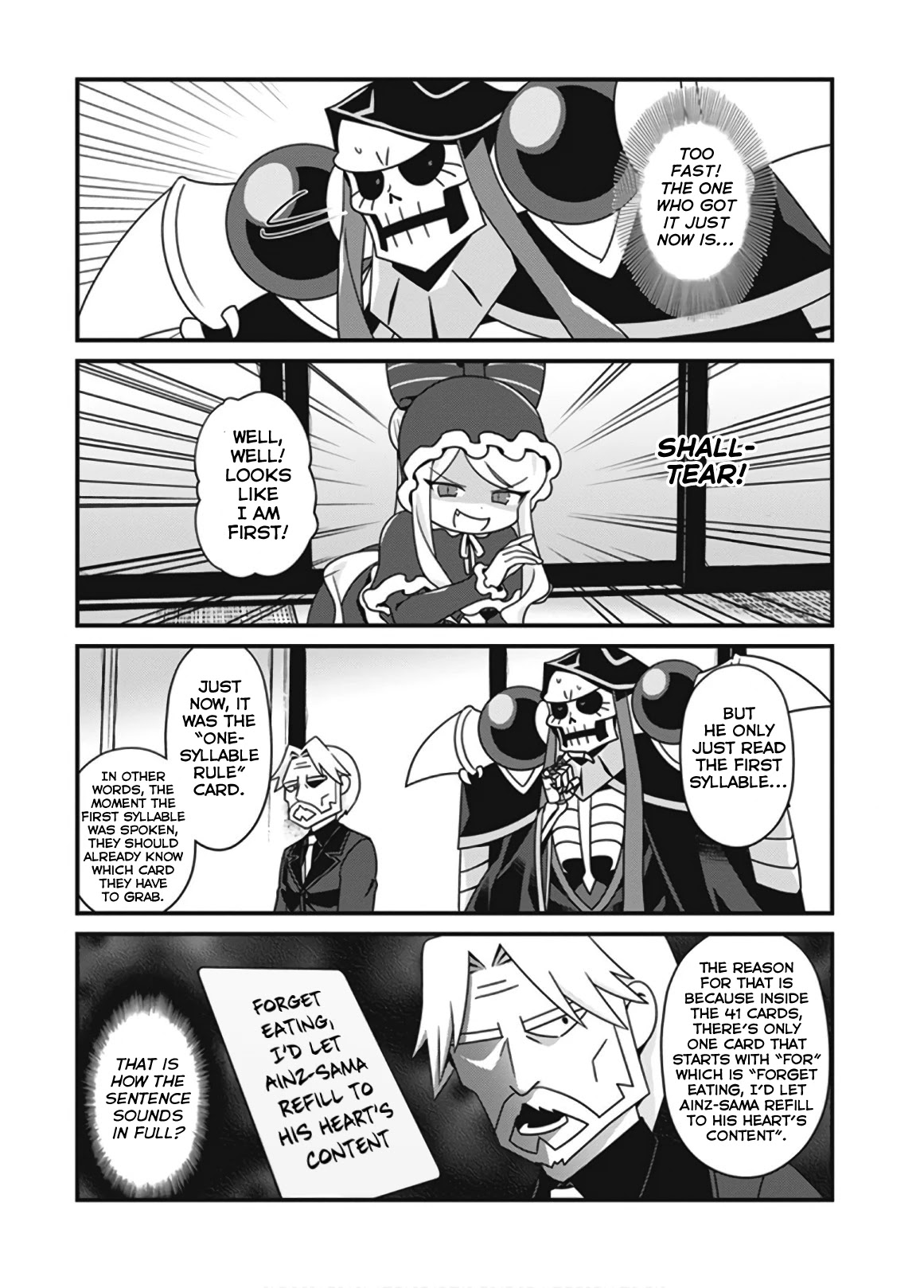Overlord The Undead King Oh! Chapter 14 page 10 - Chapter 14: Intense Battle @ Ninth Floor Japanese-Style Room