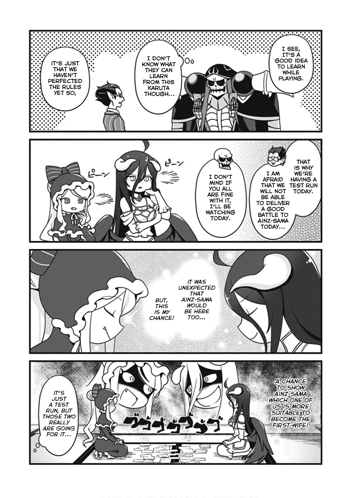 Overlord The Undead King Oh! Chapter 14 page 6 - Chapter 14: Intense Battle @ Ninth Floor Japanese-Style Room