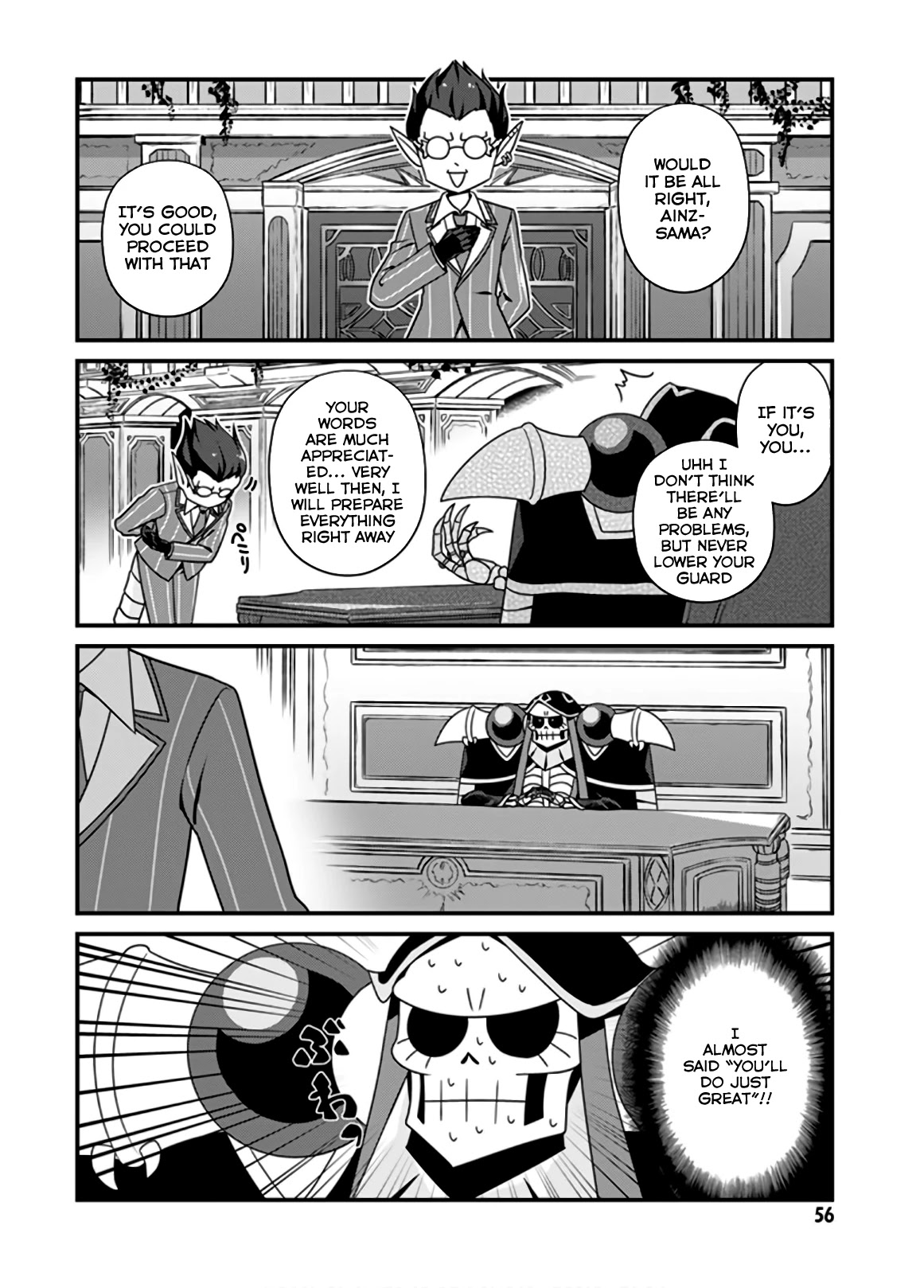 Overlord The Undead King Oh! Chapter 15.2 page 2 - Chapter 15.2: Difficulties Talking to the Ruler