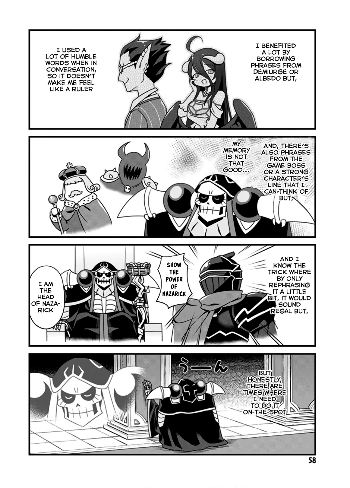 Overlord The Undead King Oh! Chapter 15.2 page 4 - Chapter 15.2: Difficulties Talking to the Ruler