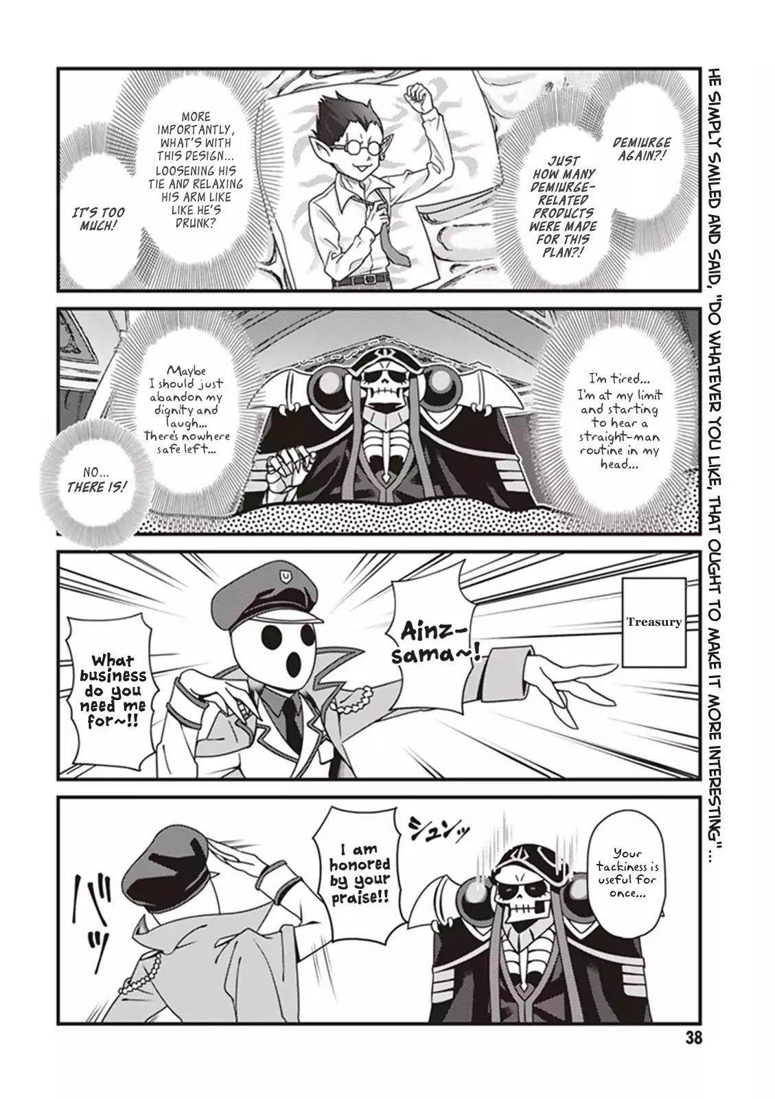 Overlord The Undead King Oh! Chapter 2 page 16 - Chapter 2: Absolutely No Laughing In The Great Tomb Of Nazarick