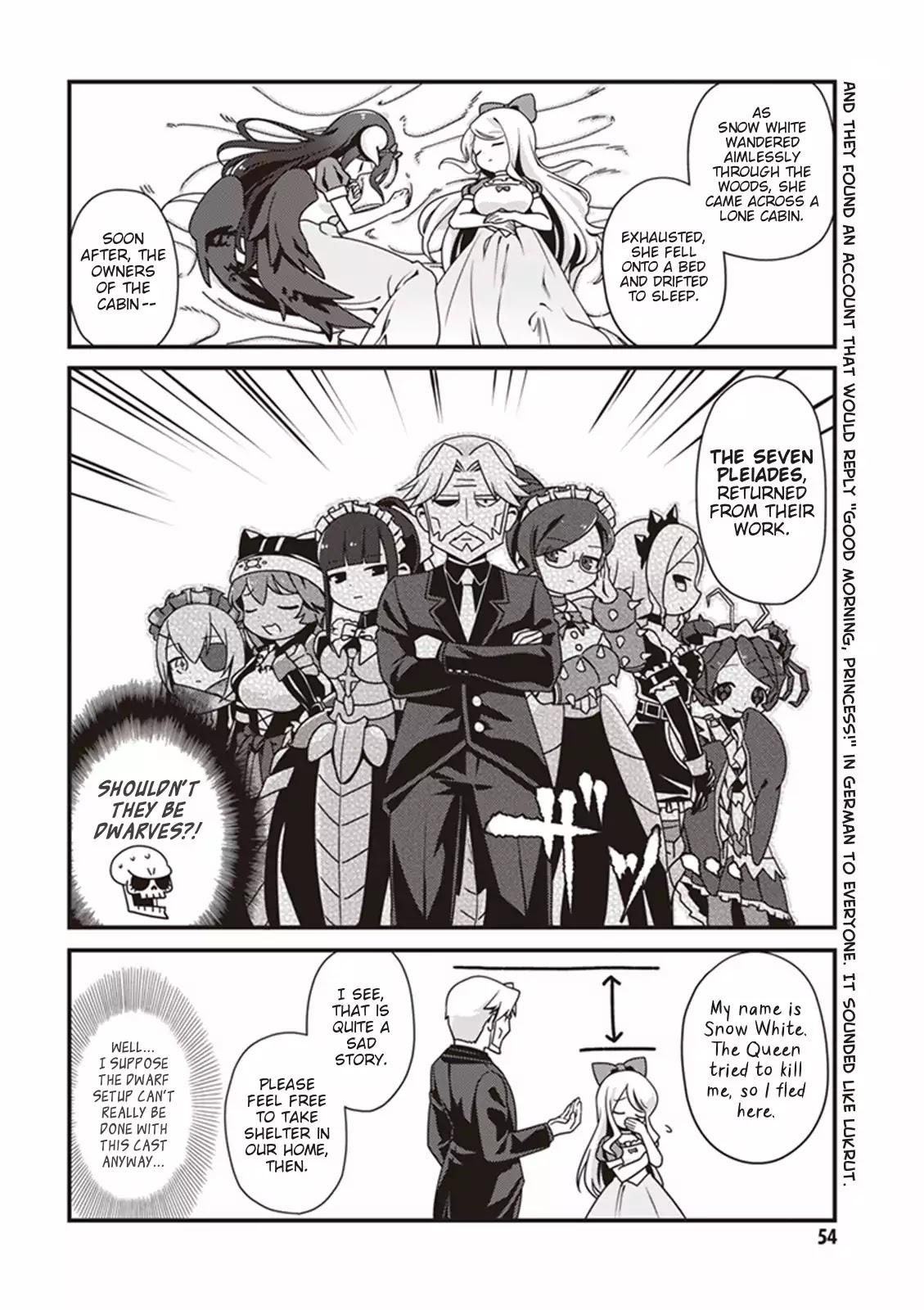 Overlord The Undead King Oh! Chapter 3 page 10 - Chapter 3: A Nazarick Theatre Production ~Snow White~