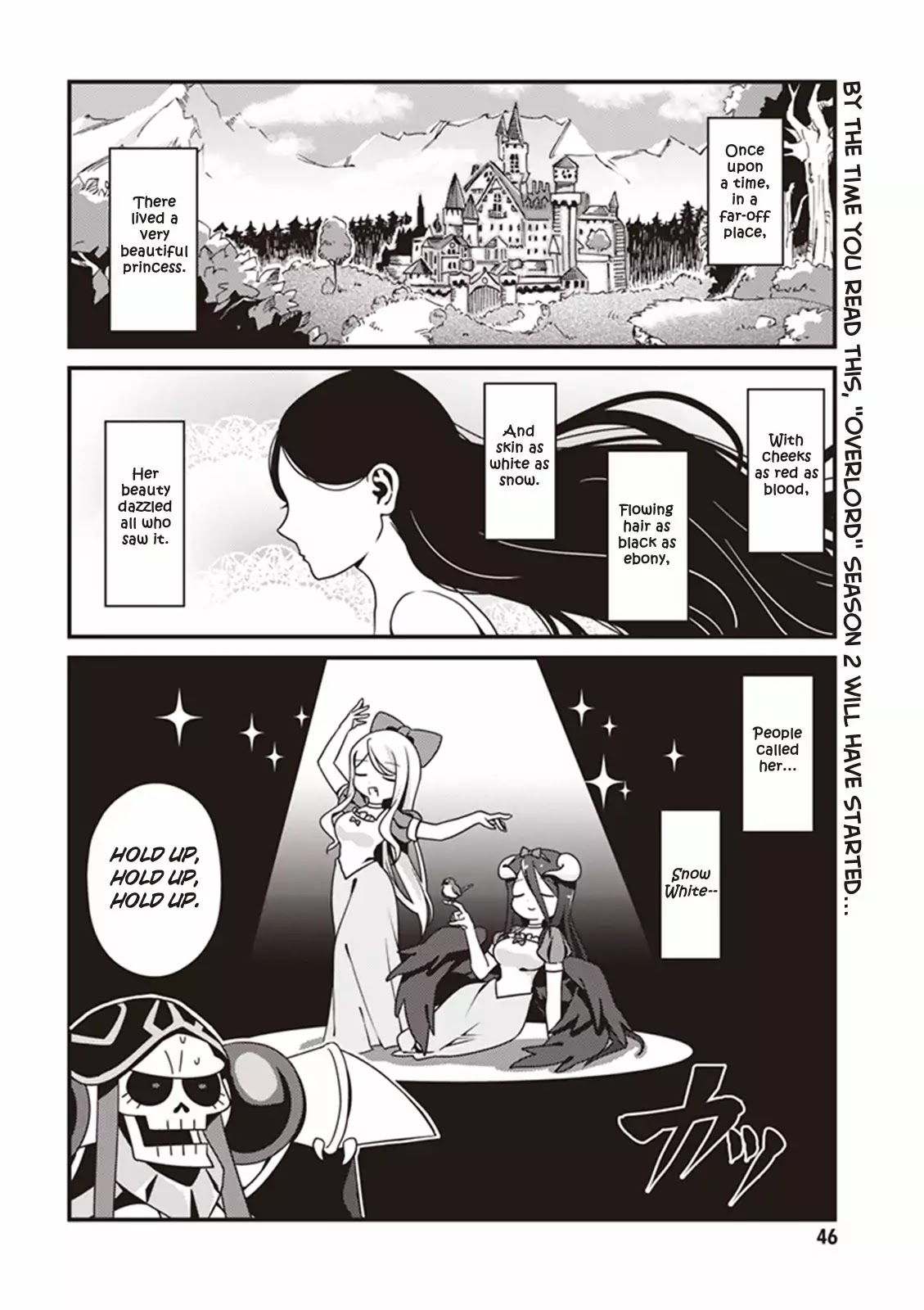 Overlord The Undead King Oh! Chapter 3 page 2 - Chapter 3: A Nazarick Theatre Production ~Snow White~