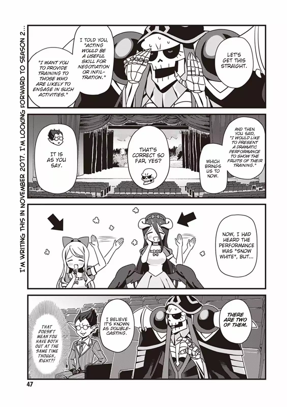 Overlord The Undead King Oh! Chapter 3 page 3 - Chapter 3: A Nazarick Theatre Production ~Snow White~