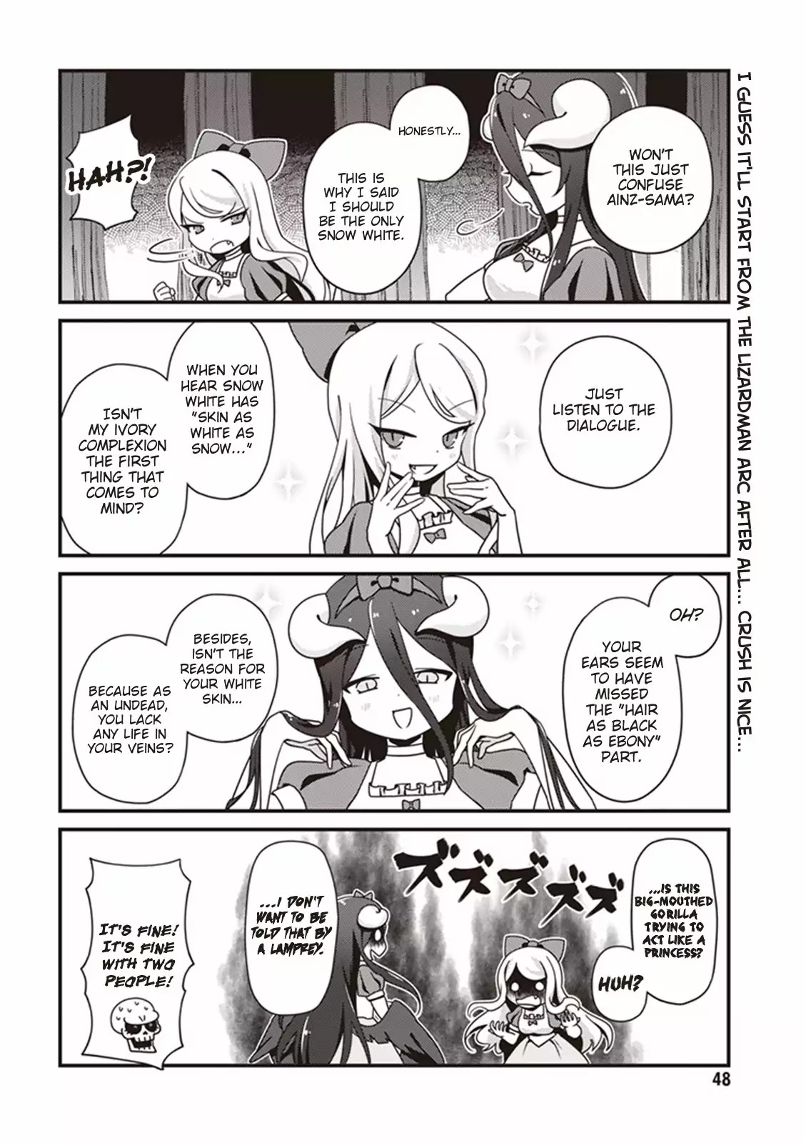 Overlord The Undead King Oh! Chapter 3 page 4 - Chapter 3: A Nazarick Theatre Production ~Snow White~