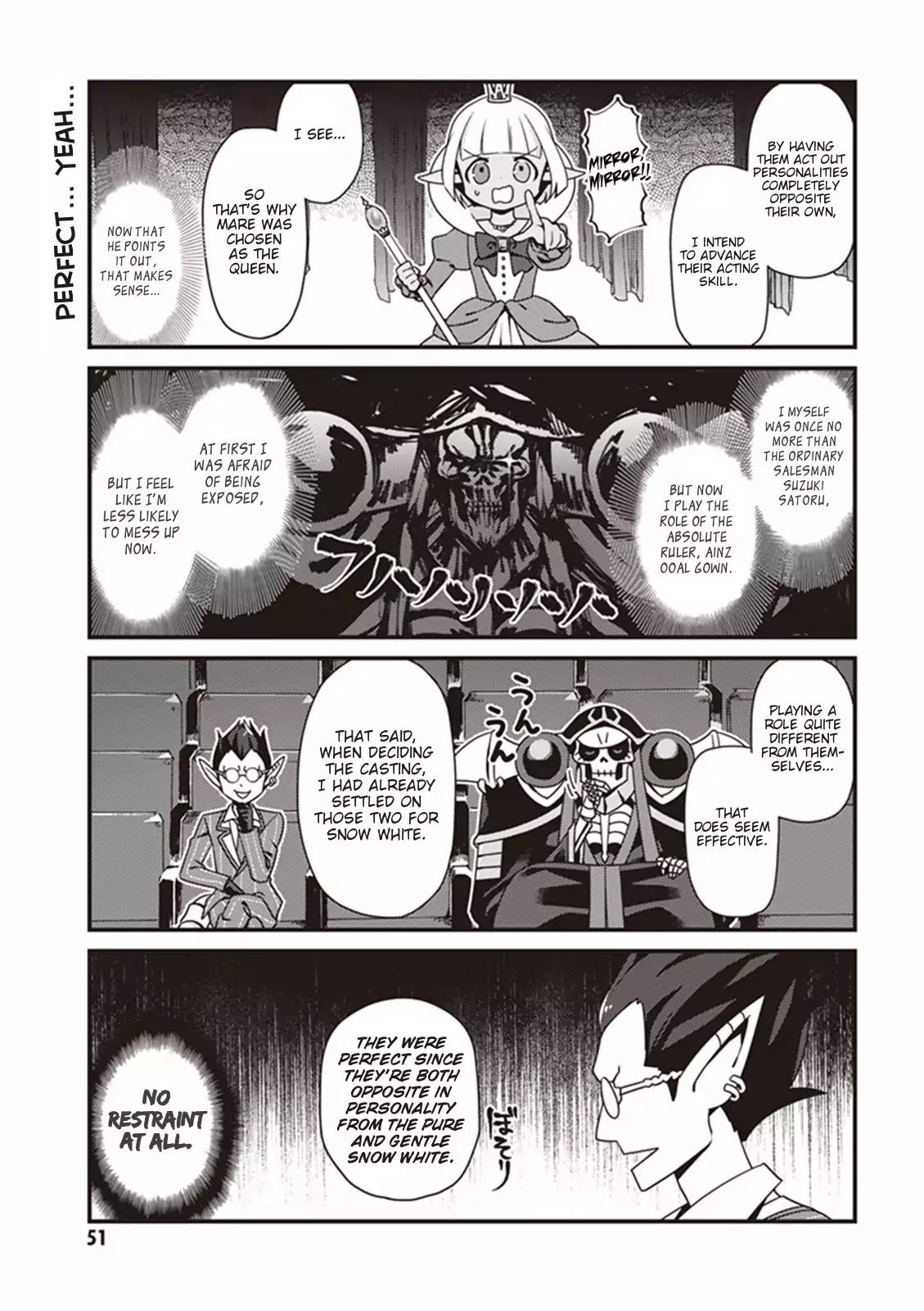 Overlord The Undead King Oh! Chapter 3 page 7 - Chapter 3: A Nazarick Theatre Production ~Snow White~