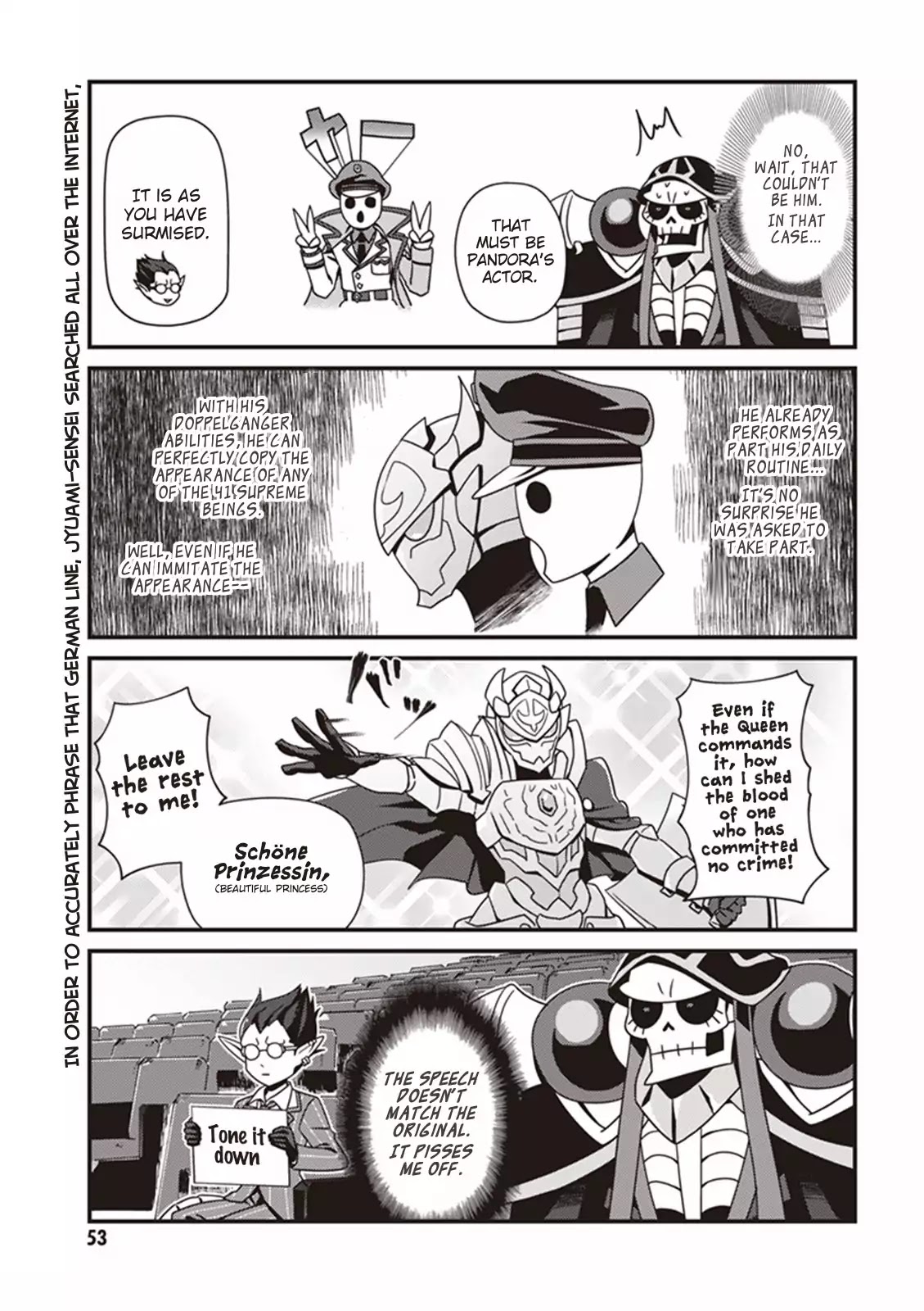 Overlord The Undead King Oh! Chapter 3 page 9 - Chapter 3: A Nazarick Theatre Production ~Snow White~