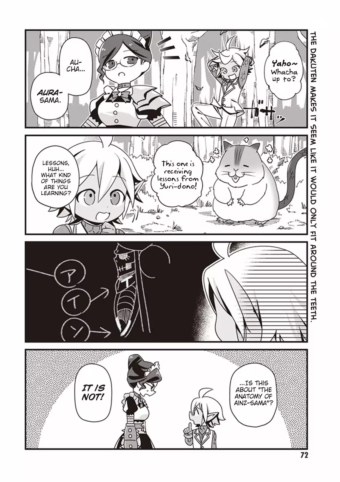 Overlord The Undead King Oh! Chapter 4 page 8 - Chapter 4: Yuri-Sensei's Blue Sky, Iron-Fist Classroom