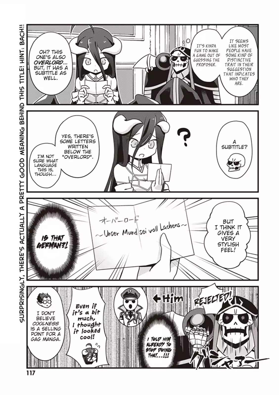 Overlord The Undead King Oh! Chapter 6 page 11 - Chapter 6: Lets Come Up with A Title For This Comic