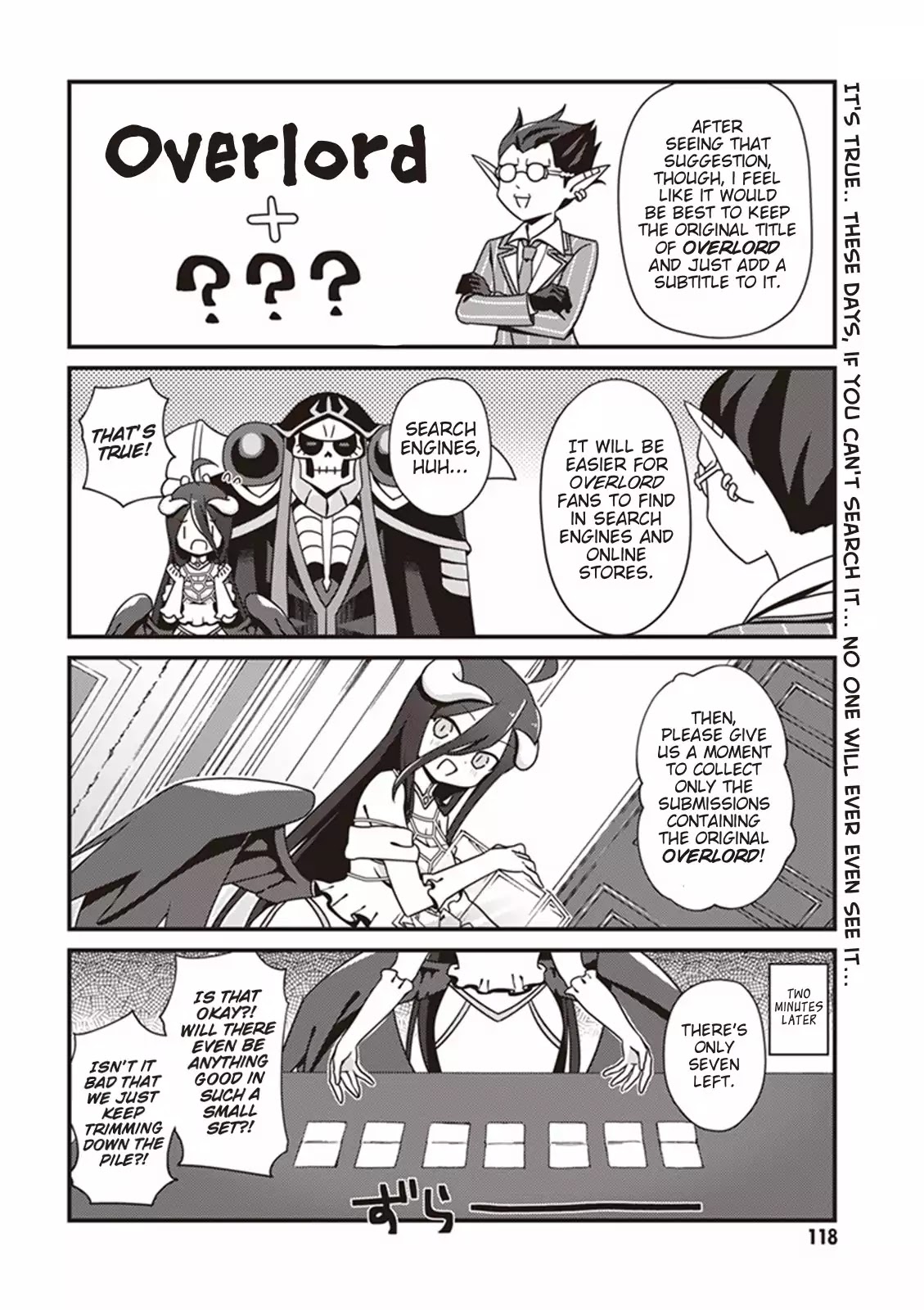 Overlord The Undead King Oh! Chapter 6 page 12 - Chapter 6: Lets Come Up with A Title For This Comic