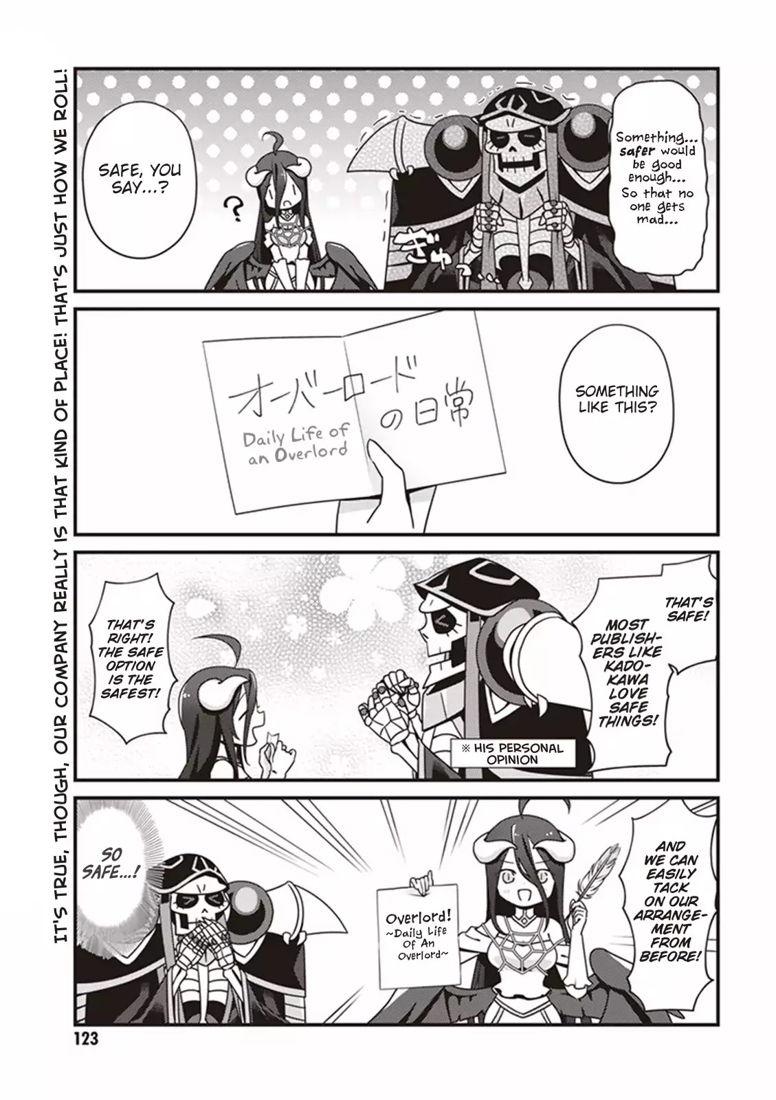 Overlord The Undead King Oh! Chapter 6 page 17 - Chapter 6: Lets Come Up with A Title For This Comic