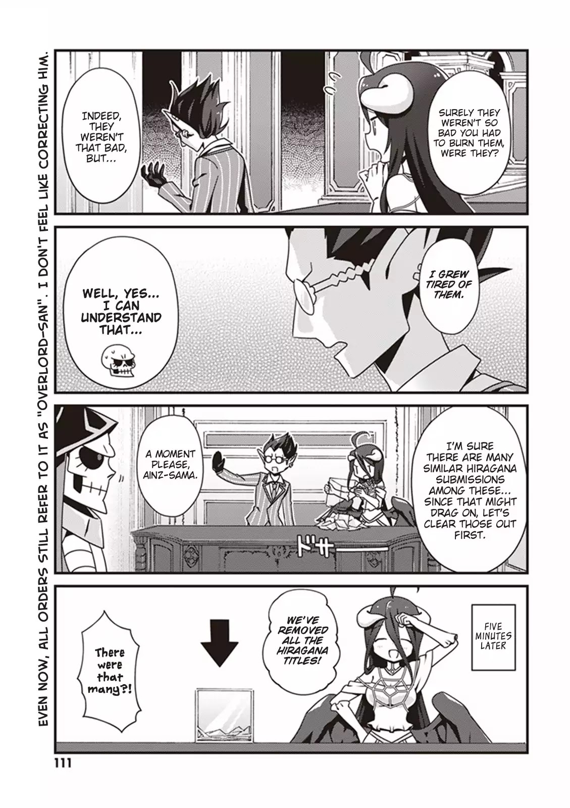 Overlord The Undead King Oh! Chapter 6 page 5 - Chapter 6: Lets Come Up with A Title For This Comic