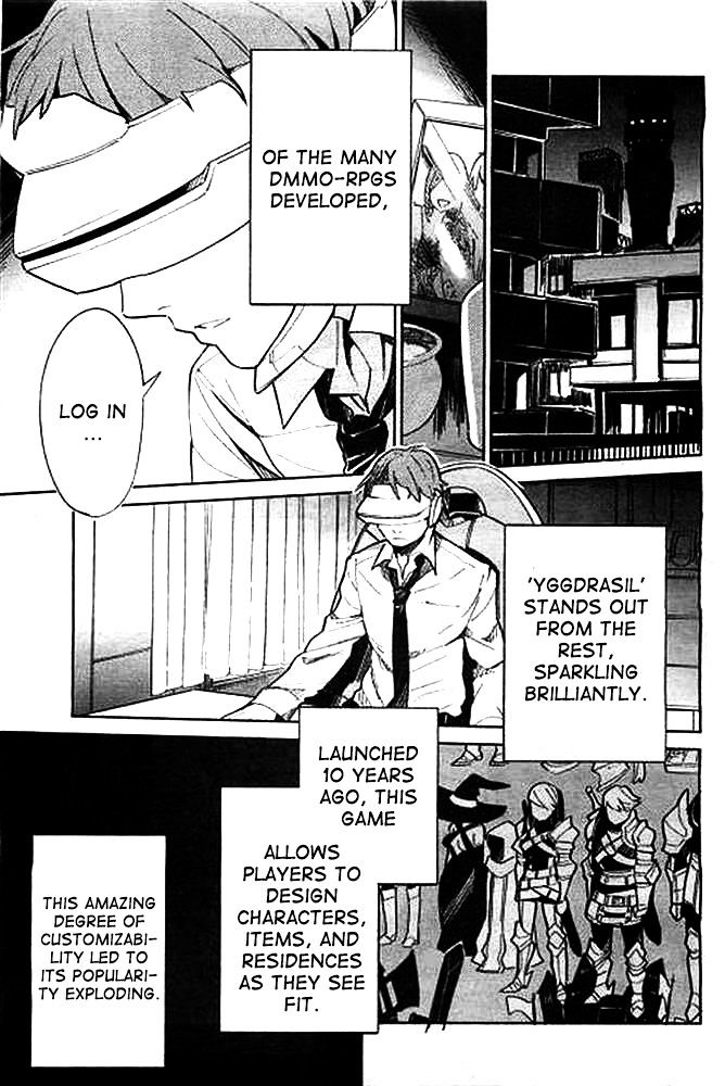 Overlord Chapter 1 page 5 - Chapter 1