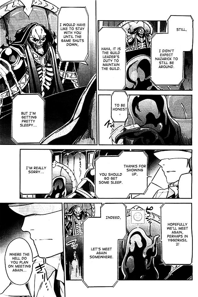 Overlord Chapter 1 page 9 - Chapter 1