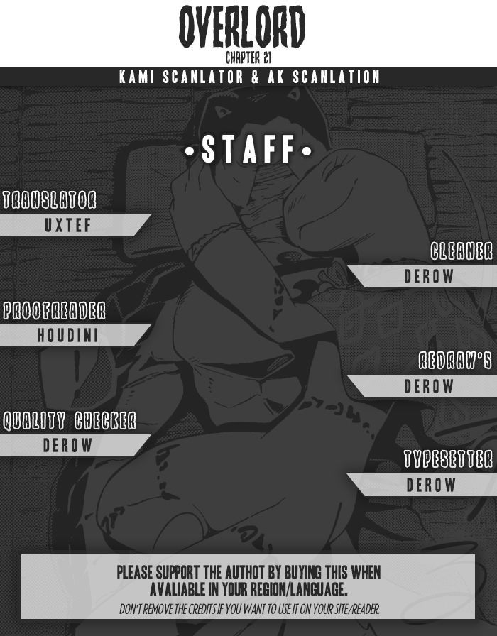 Overlord Chapter 21 page 1 - Chapter 21