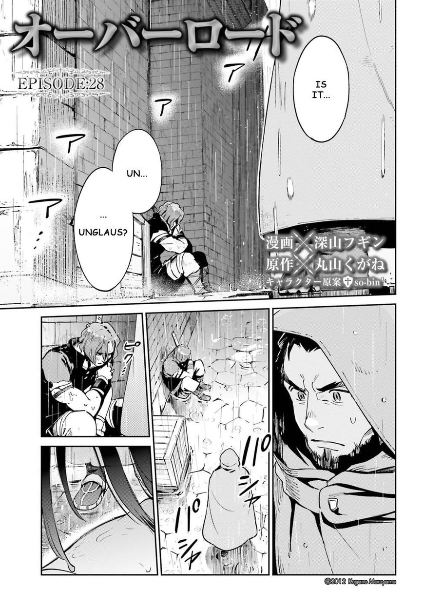 Overlord Chapter 28 page 1 - Chapter 28 : Episode #28