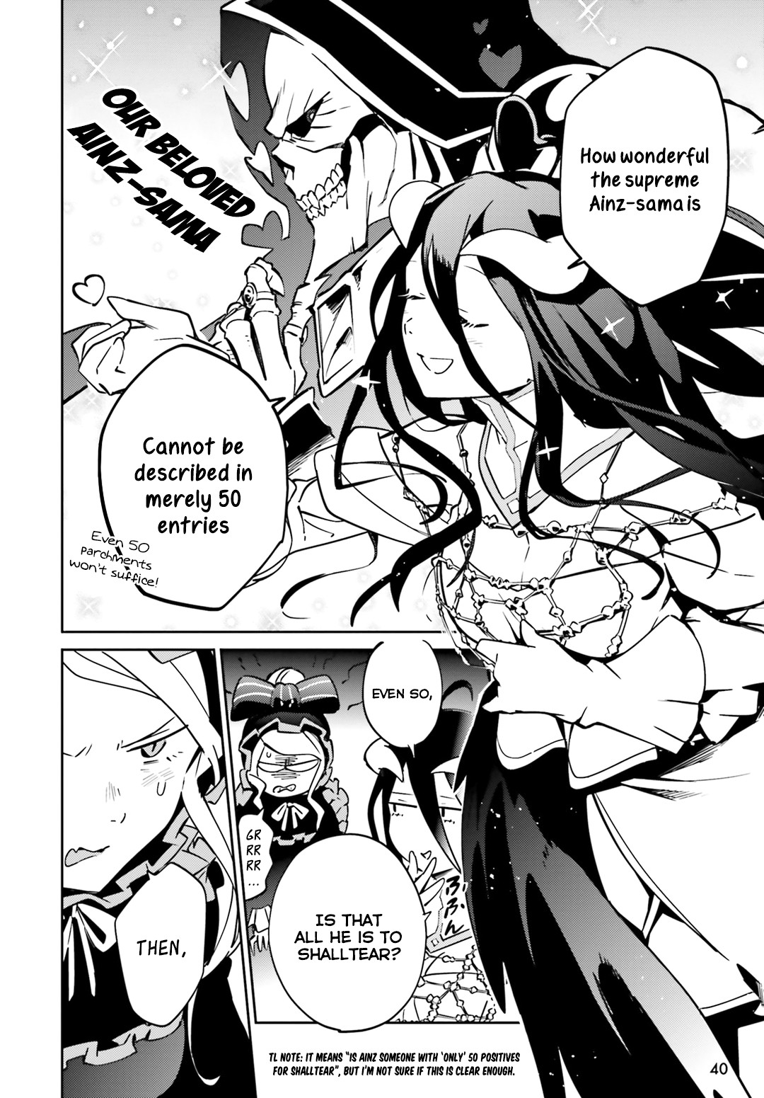 Overlord Chapter 50.5 page 4 - Chapter 50.5