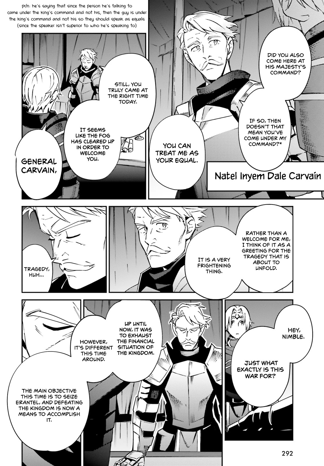 Overlord Chapter 70 page 3 - Chapter 70