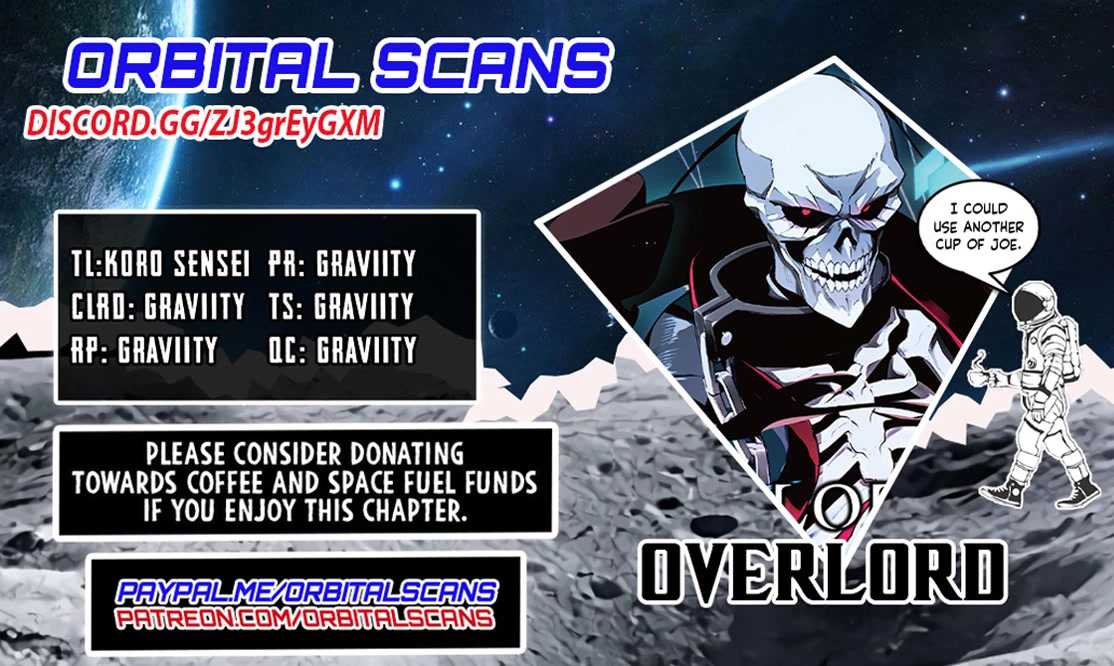 Overlord Chapter 72 page 1 - Chapter 72