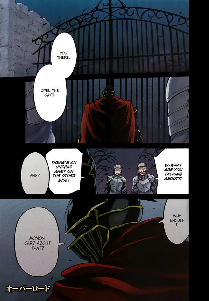Overlord Chapter 8 page 1 - Chapter 8
