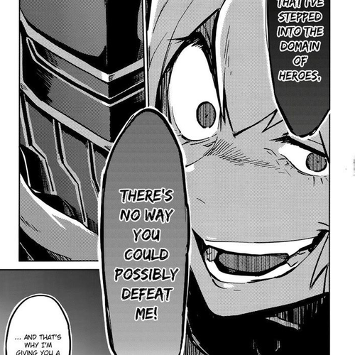 Overlord Chapter 8 cover