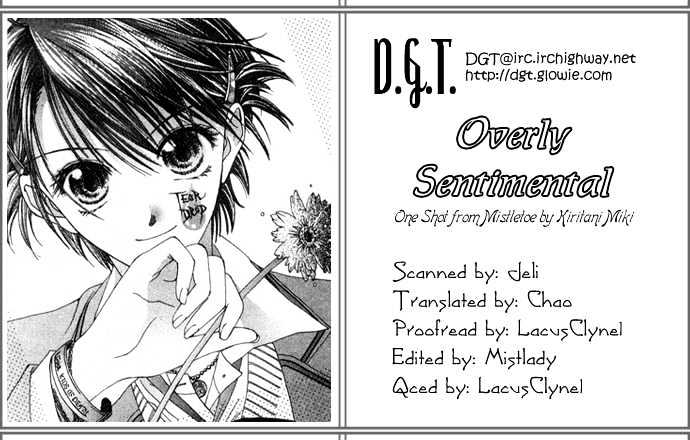 Overly Sentimental Chapter 1 page 1 - Chapter 1 : Overly Sentimental