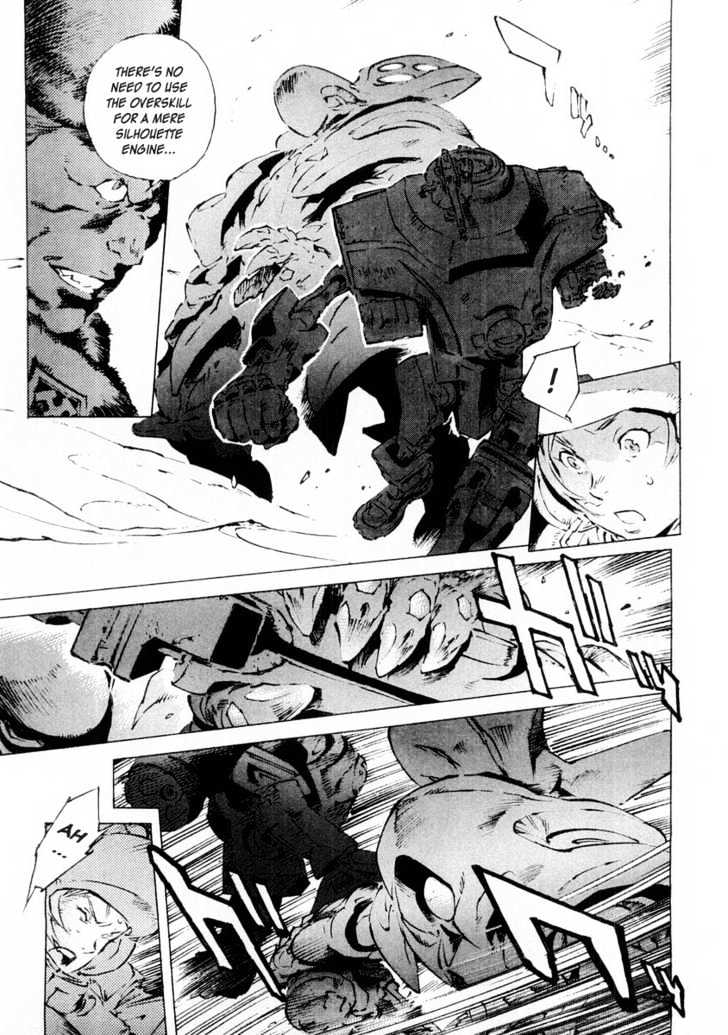 Overman King Gainer Chapter 11 page 13 - Chapter 11 : Rush Rod's Light