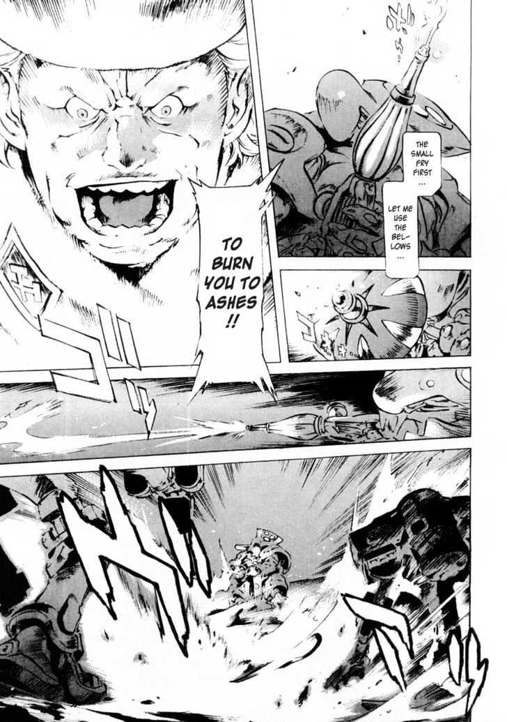 Overman King Gainer Chapter 11 page 3 - Chapter 11 : Rush Rod's Light